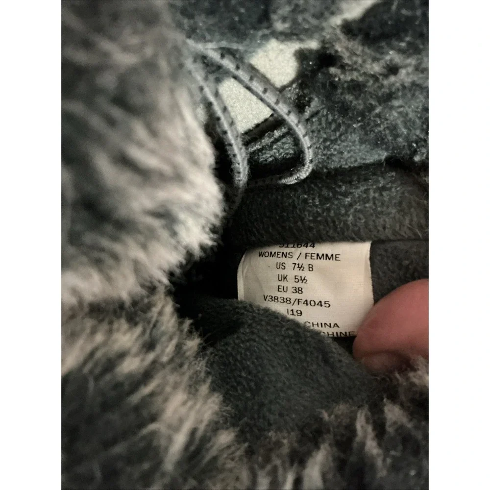Lands End Gray Squall Snow Pack Mid Calf Winter Boots, Size Womens 7.5B, 511644